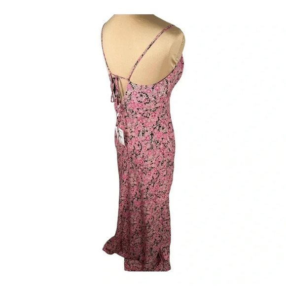 NWT Free People Bon Voyage Midi Dress in Black Combo Small - Picture 7 of 16